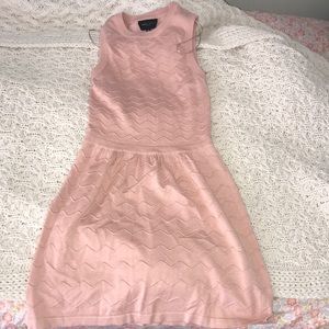Junior Textured Knit Dress